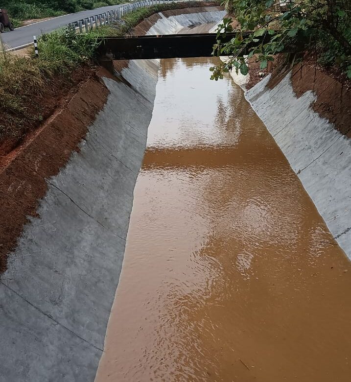 പഞ്ചായത്തിലെ കർഷകർക്ക് ആശ്വാസമായി എംവിഐപി കനാലിൽ വെള്ളമെത്തി.