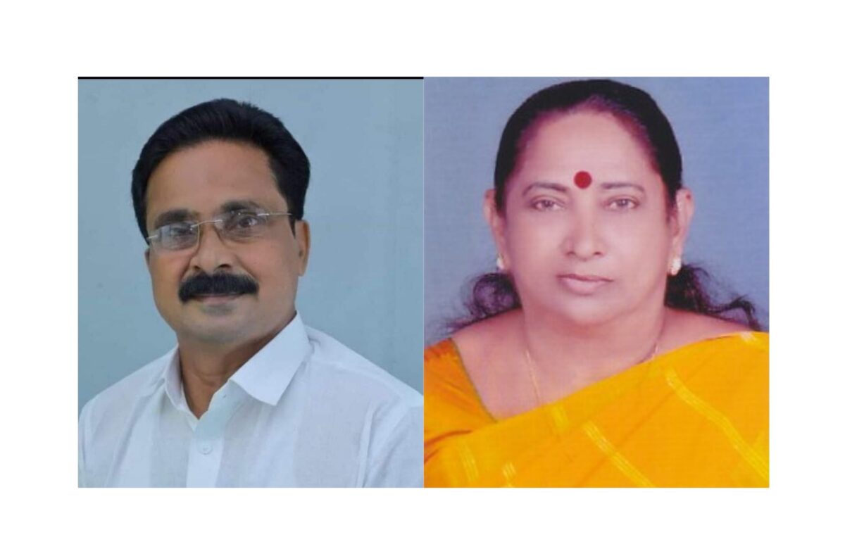 പാമ്പാക്കുട പഞ്ചായത്ത് പ്രസിഡൻ്റും വൈസ് പ്രസിഡൻ്റും രാജിവച്ചു