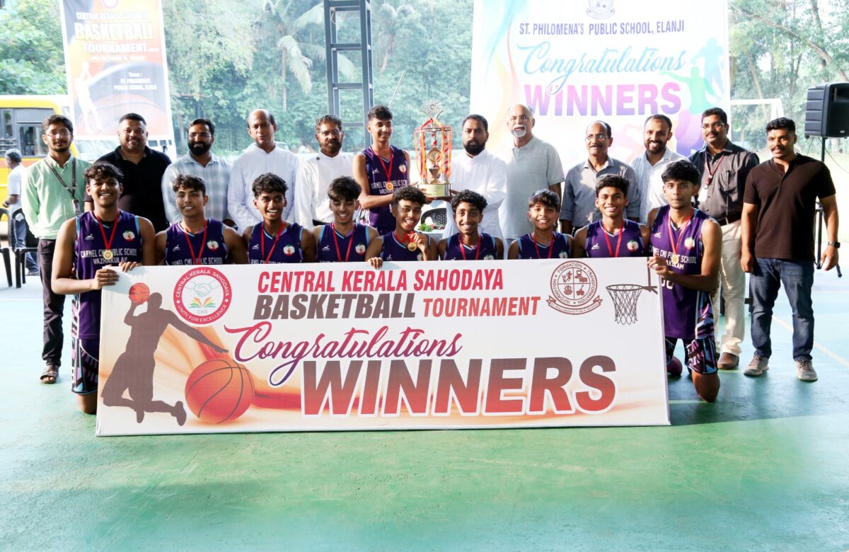 സെൻട്രൽ കേരള സഹോദയ ബാസ്കറ്റ്ബോൾ മത്സരം –  സെന്റ് ഫിലോമിനാസ് ഇലഞ്ഞിയും കാർമൽ വാഴക്കുളവും ജേതാക്കൾ.