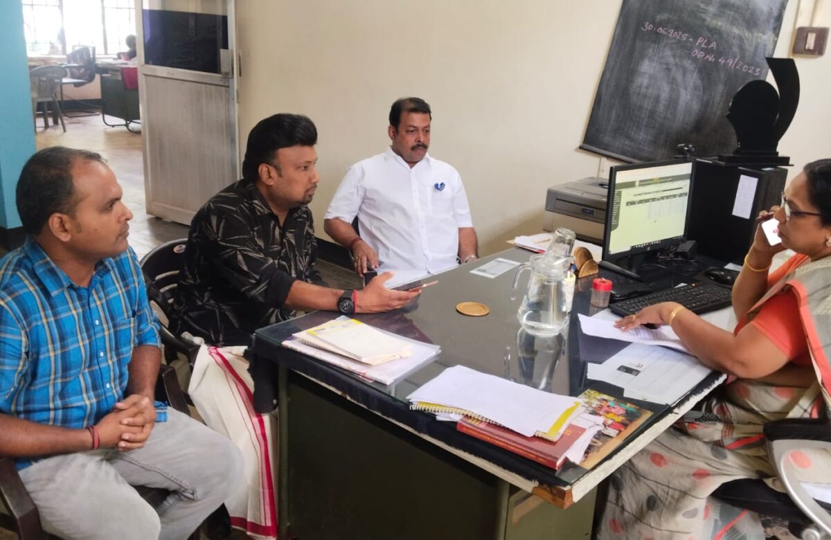 എടക്കാട്ടുവയൽ അഞ്ചാം വാർഡിൽ കുടിവെള്ളം മുടങ്ങിയതിൽ പ്രതിഷേധം