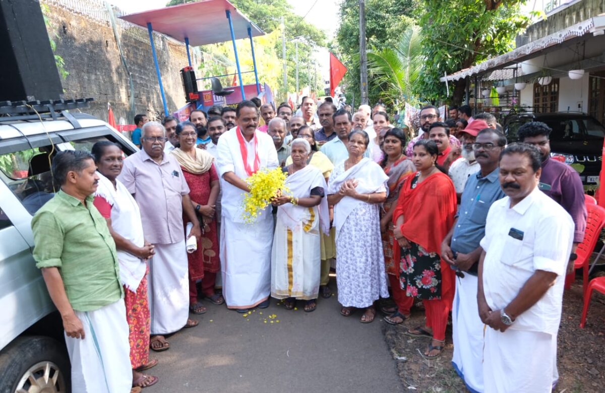 സാബു കെ ജേക്കബിനെ നേഞ്ചേറ്റി ക്ഷേത്രനഗരിയും വ്യവസായ നഗരവും
