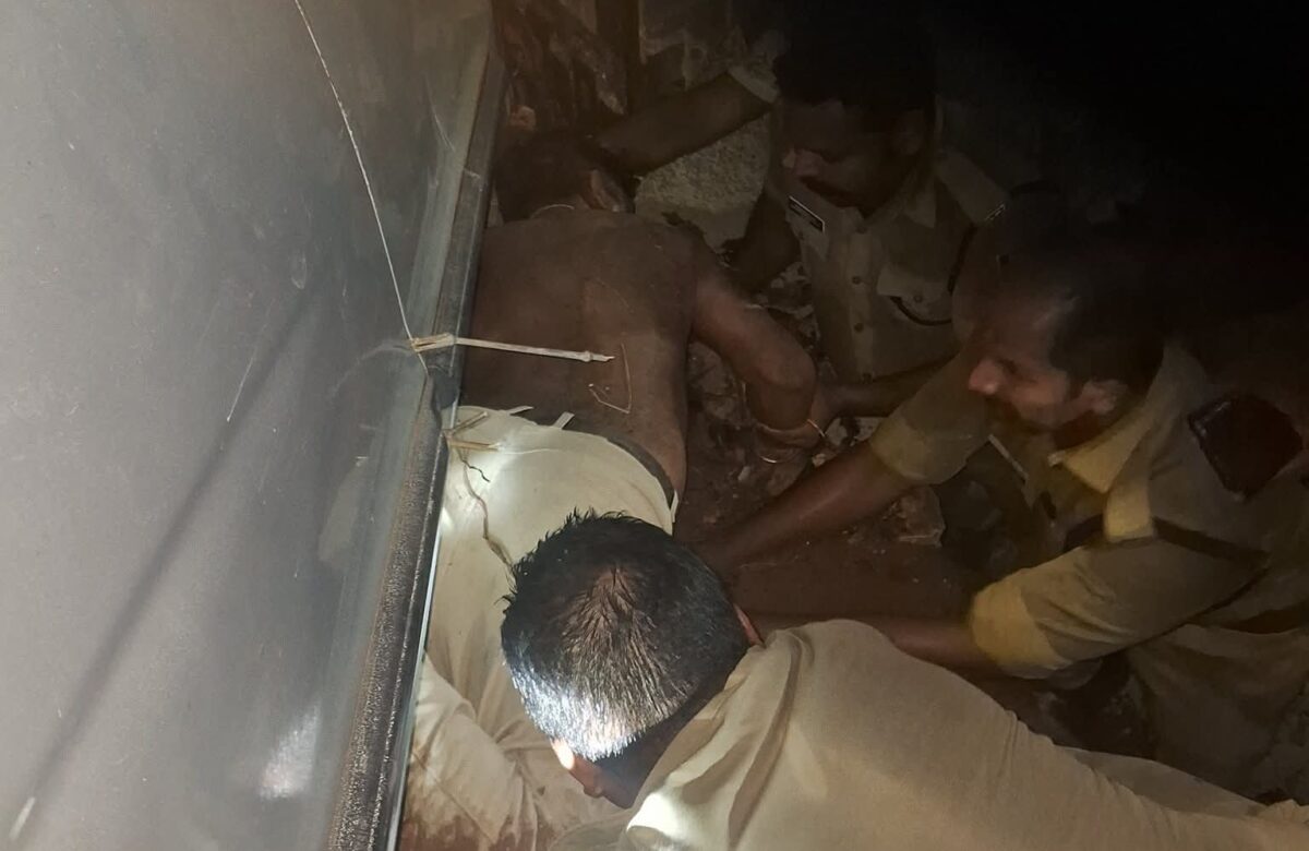 വീട്ടുമുറ്റത്ത് കാർ മാറ്റിയിടുന്നതിനിടയിൽ അപ്രീതീക്ഷ അപകടം – യുവാവ് വാഹനത്തിനടിയിൽപ്പെട്ടു
