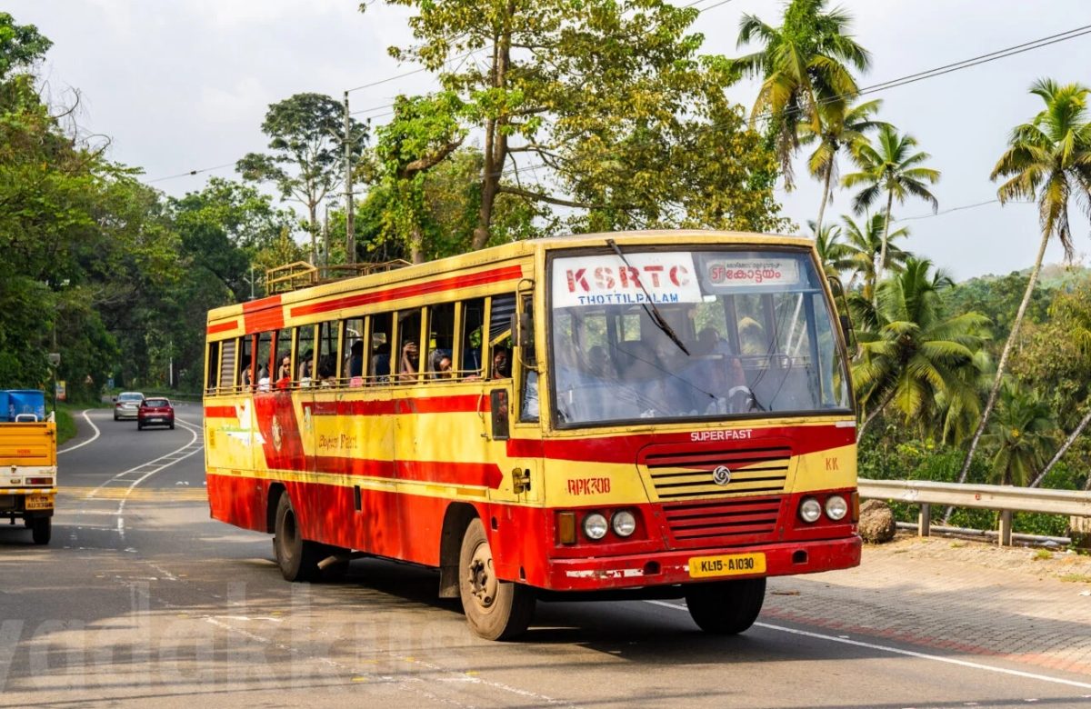 വനിതാ കണ്ടക്ടറുടെ സീറ്റില്‍ യാത്രക്കാരൻ ഇരുന്നതിനെ തുടർന്നുണ്ടായ തർക്കത്തില്‍ കണ്ടക്ടർ ബസില്‍ നിന്ന് ഇറങ്ങിപ്പോയി